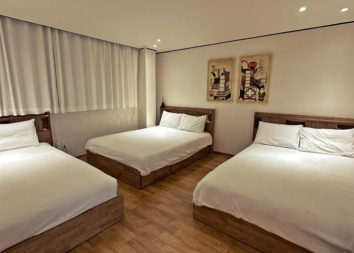Villa Spacious Hongdae 3br 6 Queen Beds Séoul